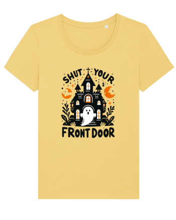 Shut your front door - cute  ghost Jojoba
