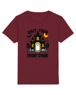 Shut your front door - cute yellow  ghost Tricou mânecă scurtă  Copii Mini Creator