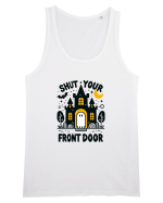 Shut your front door - cute yellow  ghost Maiou Bărbat Runs