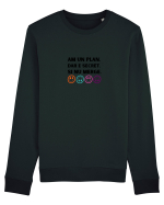 Am un plan dar e secret și nu merge Bluză mânecă lungă Unisex Rise