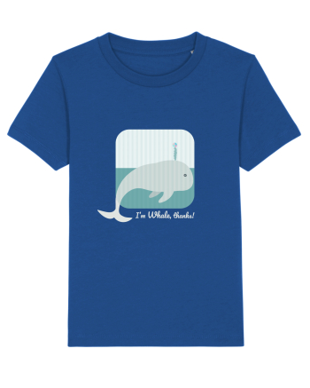 I'm Whale, Thanks! Majorelle Blue
