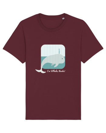 I'm Whale, Thanks! Burgundy