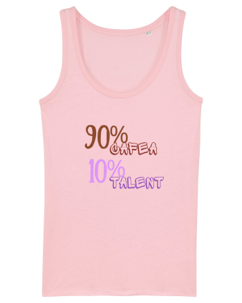 90% Cafea, 10%talent Cotton Pink
