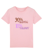 90% Cafea, 10%talent Tricou mânecă scurtă  Copii Mini Creator