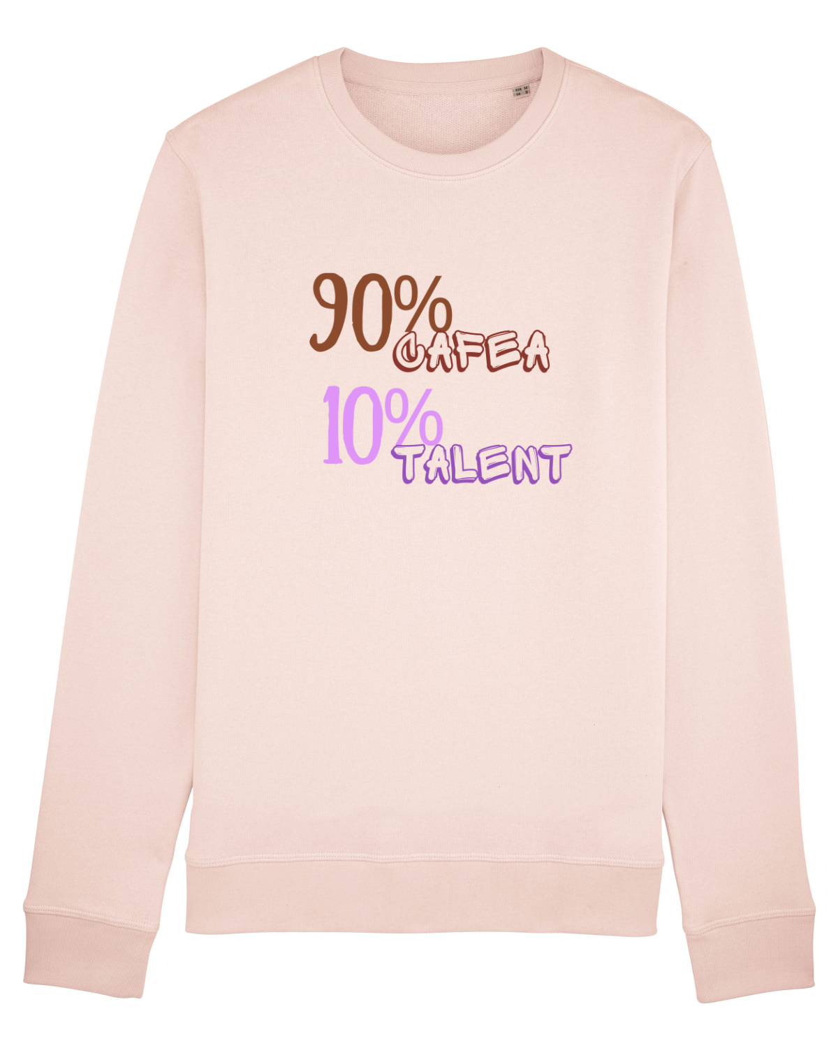 Bluză mânecă lungă Unisex Rise Candy Pink
