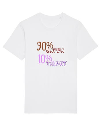 90% Cafea, 10%talent White