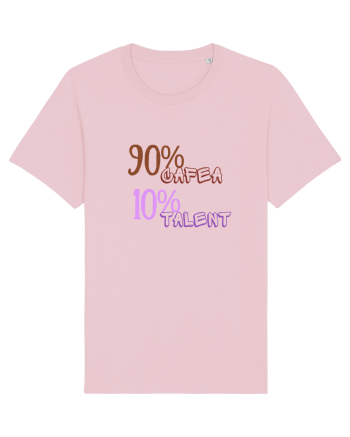 90% Cafea, 10%talent Cotton Pink
