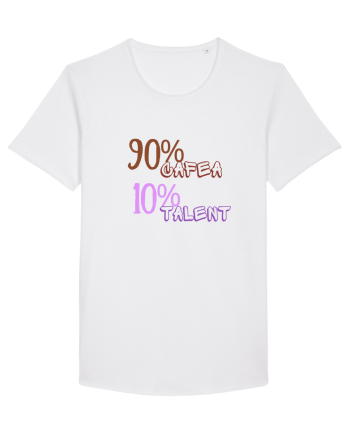 90% Cafea, 10%talent White