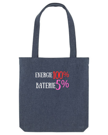Energie 100%,Baterie  5% Midnight Blue