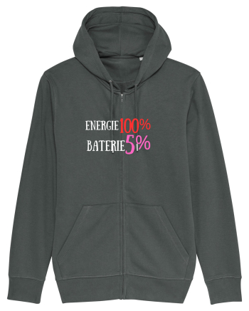Energie 100%,Baterie  5% Anthracite