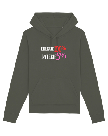 Energie 100%,Baterie  5% Khaki