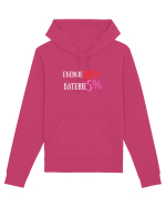 Energie 100%,Baterie  5% Hanorac Unisex Drummer