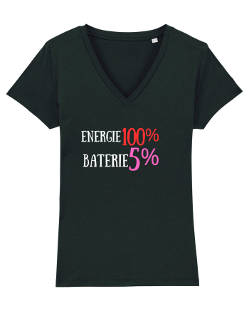 Energie 100%,Baterie  5% Black