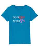 Energie 100%,Baterie  5% Tricou mânecă scurtă  Copii Mini Creator