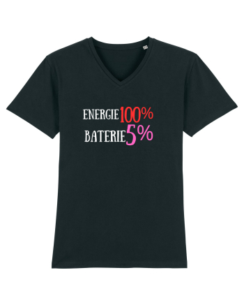 Energie 100%,Baterie  5% Black