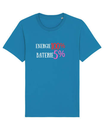Energie 100%,Baterie  5% Azur