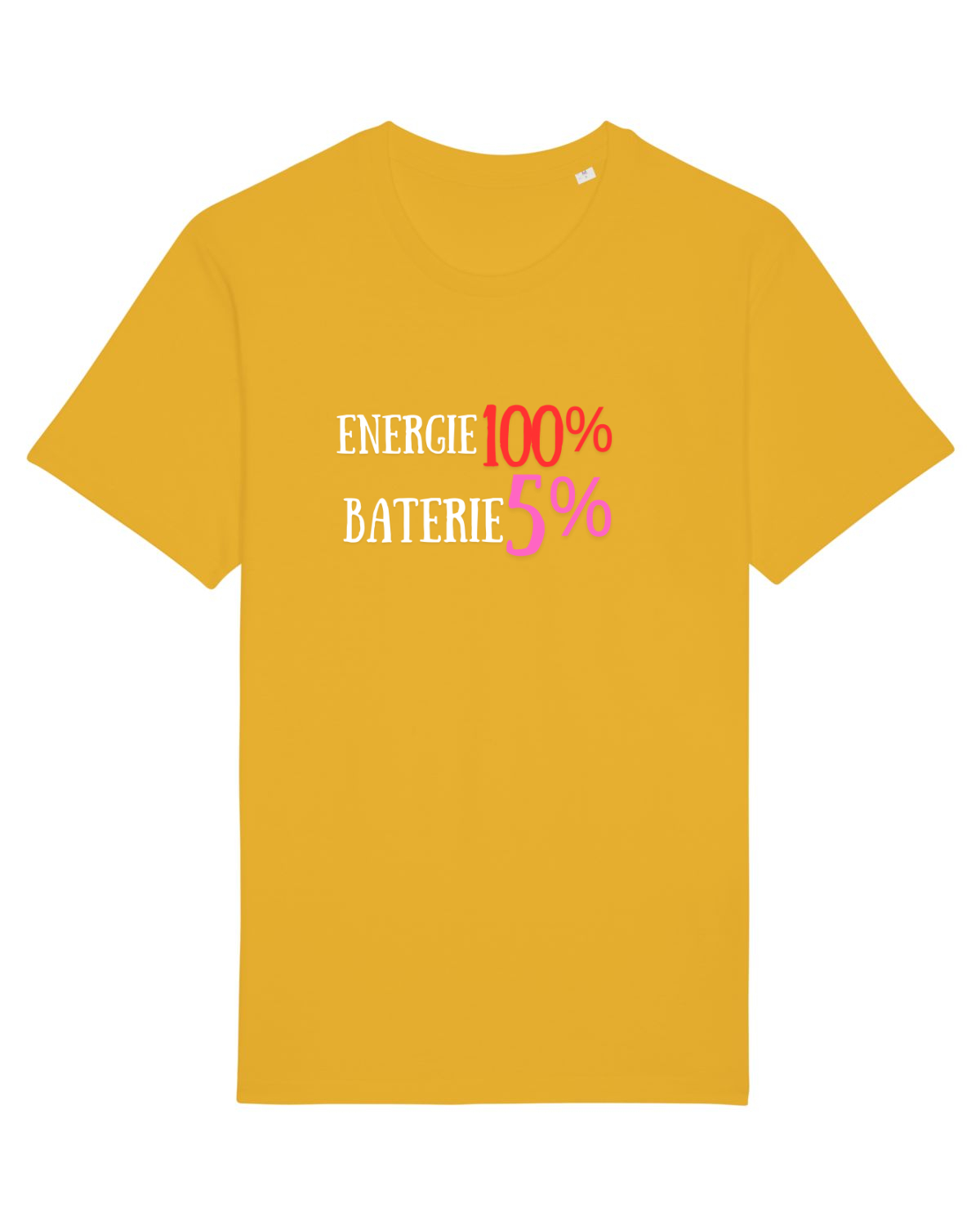 Tricou mânecă scurtă Unisex Rocker Spectra Yellow