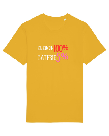 Energie 100%,Baterie  5% Spectra Yellow