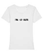Soluție universala  Tricou mânecă scurtă guler larg fitted Damă Expresser