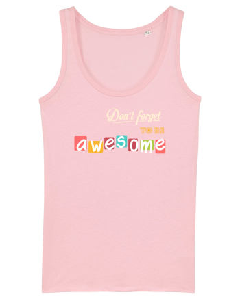 Nu uita să fii diferit Cotton Pink