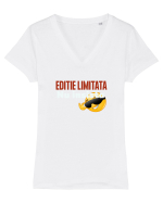 Ediție limitata, nu insista Tricou mânecă scurtă guler V Damă Evoker