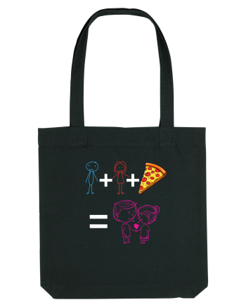 Tu+eu+pizza=love Black