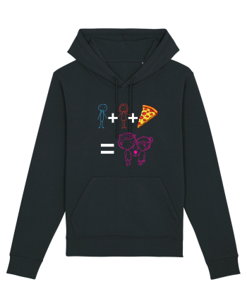 Tu+eu+pizza=love Black