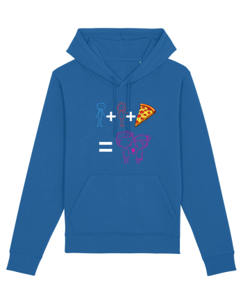 Tu+eu+pizza=love Royal Blue