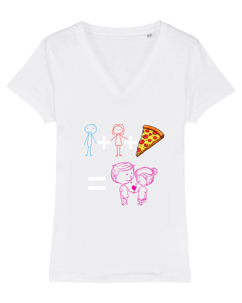 Tu+eu+pizza=love White