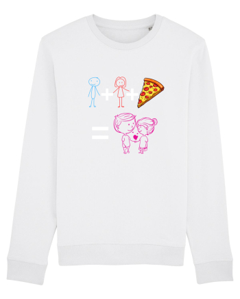 Tu+eu+pizza=love White