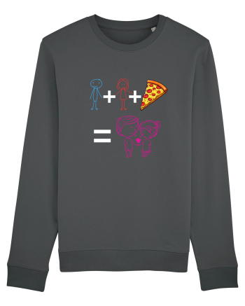 Tu+eu+pizza=love Anthracite