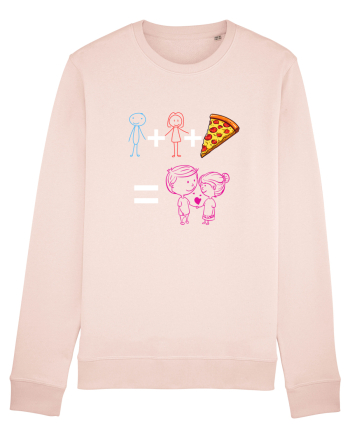 Tu+eu+pizza=love Candy Pink