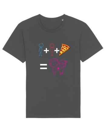 Tu+eu+pizza=love Anthracite