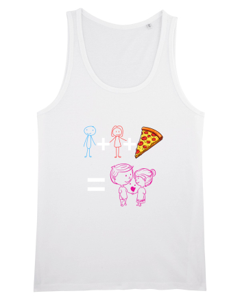 Tu+eu+pizza=love White