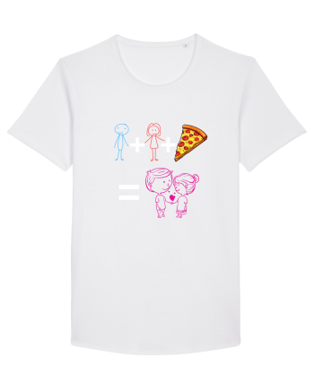 Tu+eu+pizza=love White