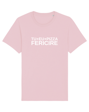 Tu + eu + pizza = fericire Cotton Pink