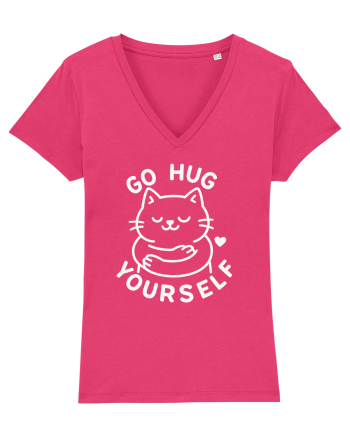 Go hug yourself - White cat style Raspberry