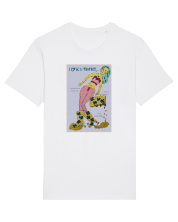 Travel Girl White