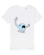 Pui de elefant Tricou mânecă scurtă  Copii Mini Creator
