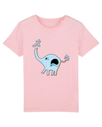Pui de elefant Cotton Pink