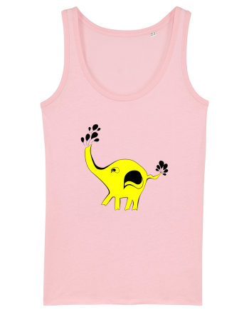 Pui de elefant Cotton Pink