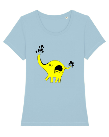 Pui de elefant Sky Blue