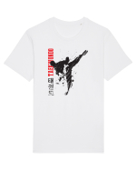 Taekwondo Tricou mânecă scurtă Unisex Rocker