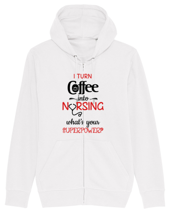 Coffee into Nursing White