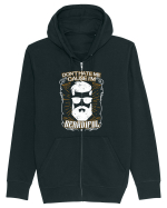 BEARDIFUL Hanorac cu fermoar Unisex Connector