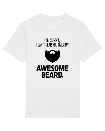 Awesome Beard White