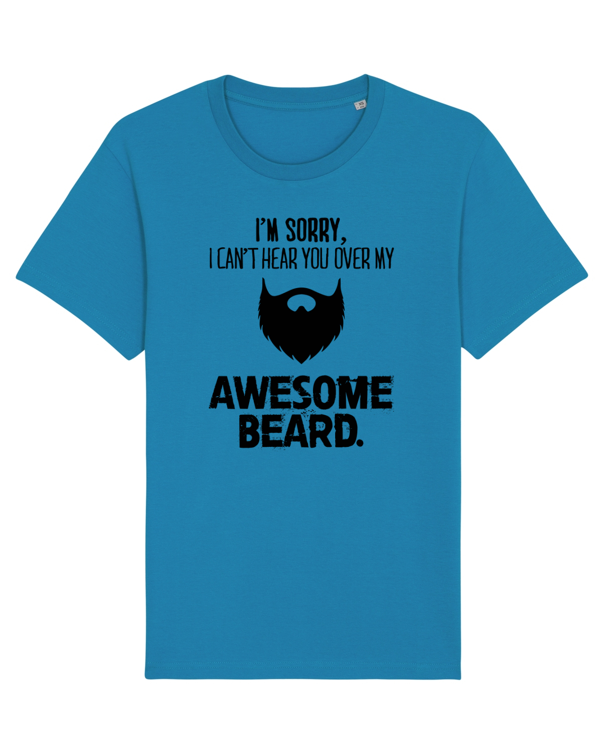 Tricou mânecă scurtă Unisex Rocker Azur