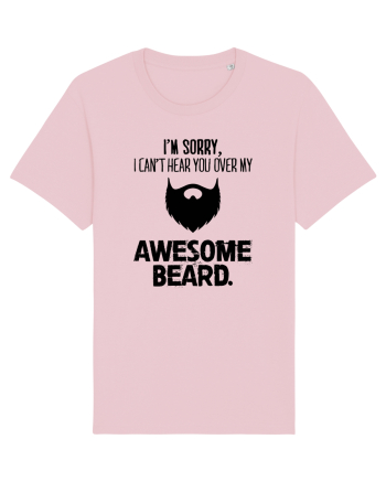 Awesome Beard Cotton Pink