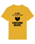Awesome Beard Tricou mânecă scurtă Unisex Rocker