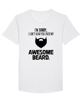 Awesome Beard White